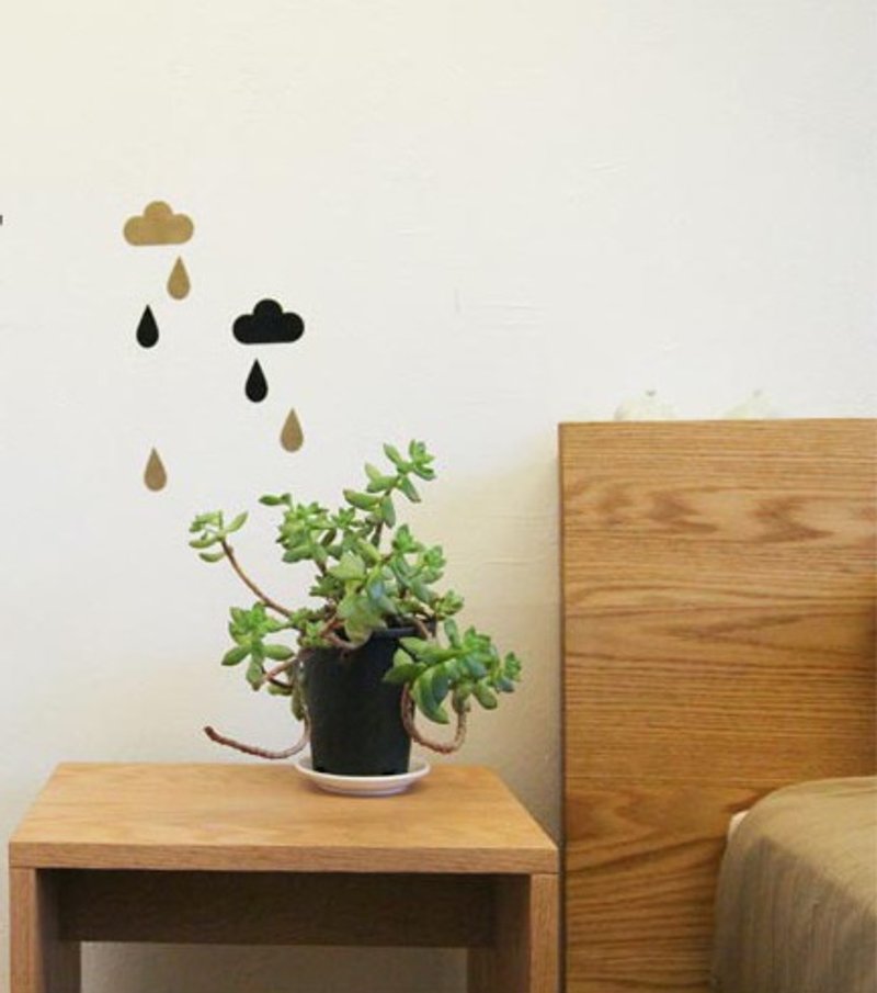 &Cabinet 牆壁裝飾貼紙 \ 壁貼 - 壁貼/牆壁裝飾 - 紙 咖啡色