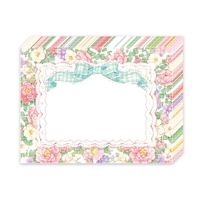 French garden mini memopad - 便條紙/便利貼 - 紙 