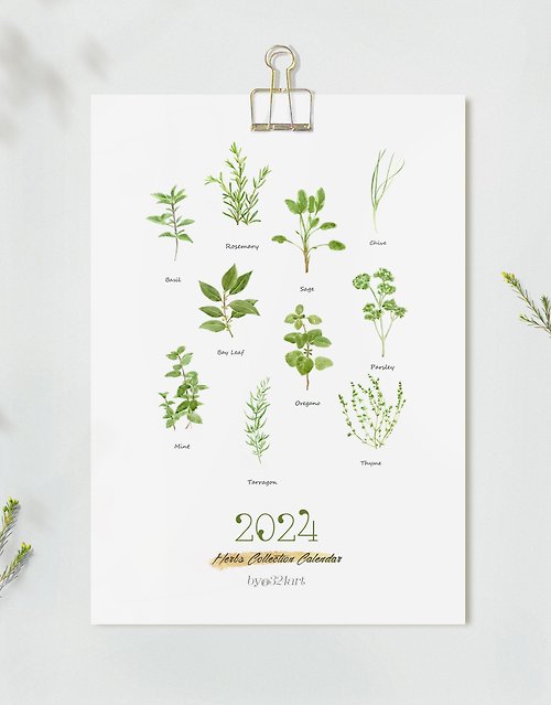 2024 Moon Calendar – Thyme Herbal