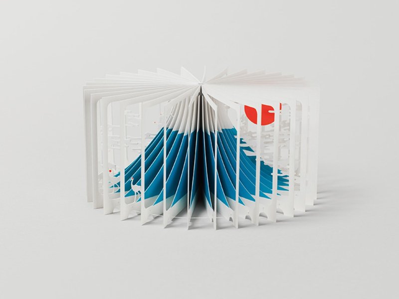 360゜BOOK 富士山 - 其他 - 紙 