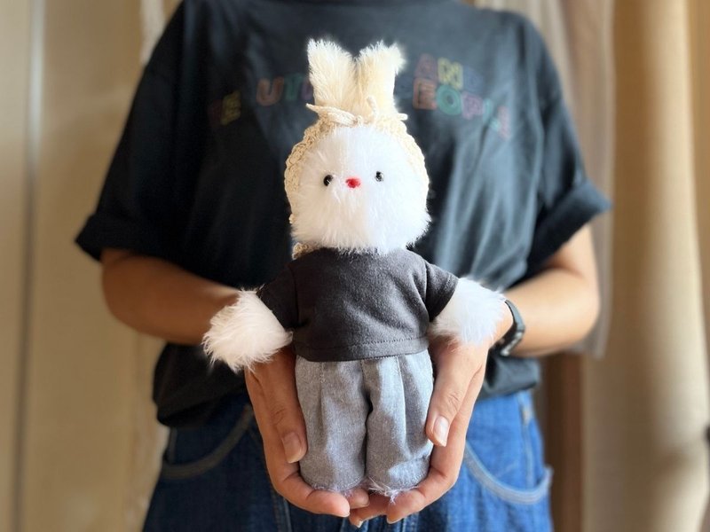 ぬいぐるみ用タックパンツ lt-blue - 寶寶/兒童玩具/玩偶 - 棉．麻 藍色