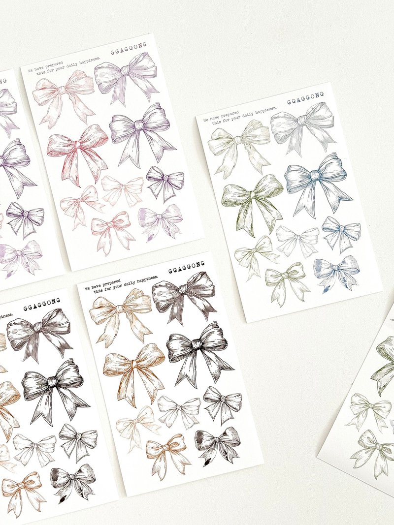 Sketch Ribbon Sticker - Stickers - Paper 