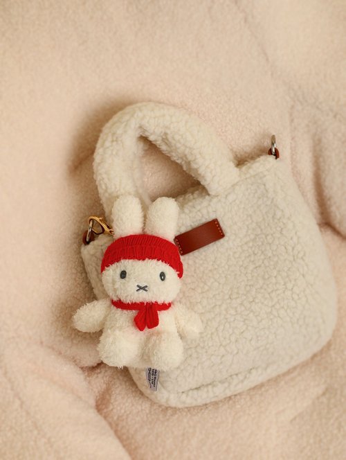 ミッフィー ぬいぐるみ 赤ストライプ さかなショルダーバッグ 2024年7月13日(土)より発売予定!miffy style限定 おまつり