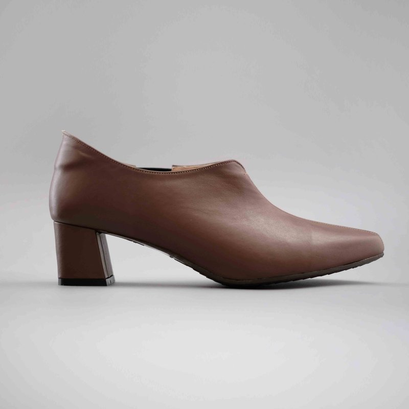 Ńeat アンクルブーツ Dブラウン | WL - ブーティー - 革 ブラウン