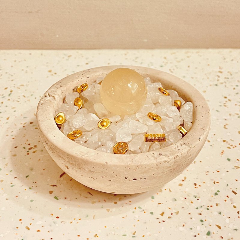 【仙知道】奇門遁甲聚寶盆 金銀自入旺旺來 - 擺飾/家飾品 - 水晶 