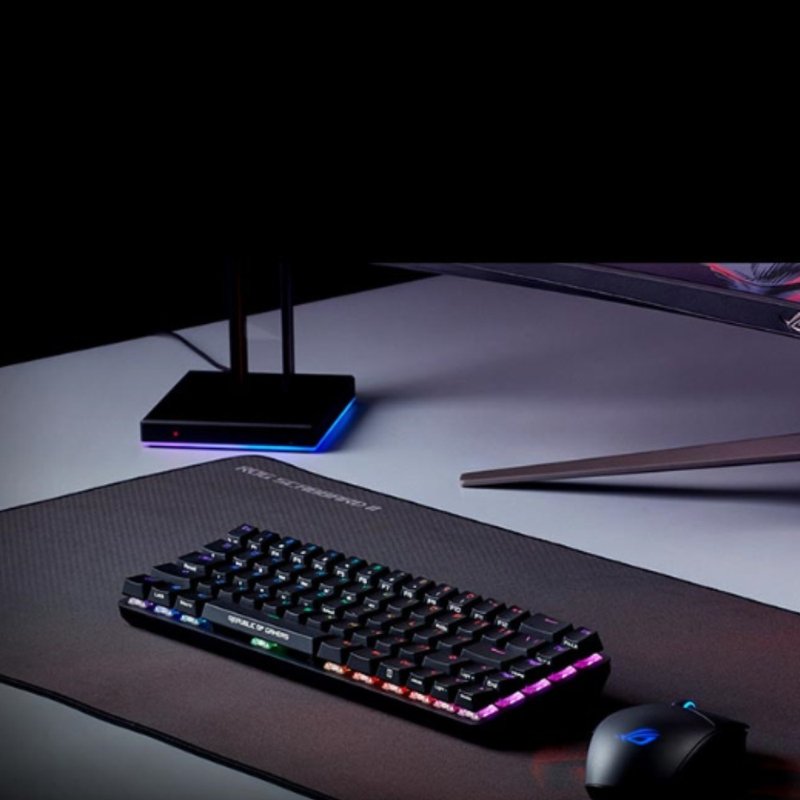 ASUS 華碩 ROG Scabbard II 電競鼠墊 - 滑鼠墊 - 其他材質 黑色