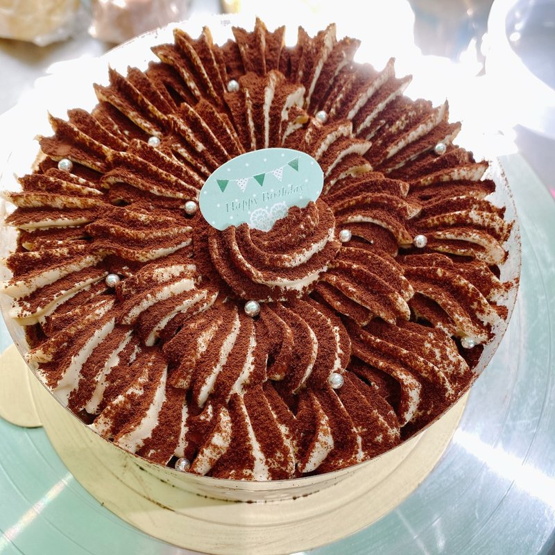鑠甜點 黑芝麻提拉米蘇 可宅配款 台北 生日蛋糕 慶生 - 蛋糕/甜點 - 新鮮食材 