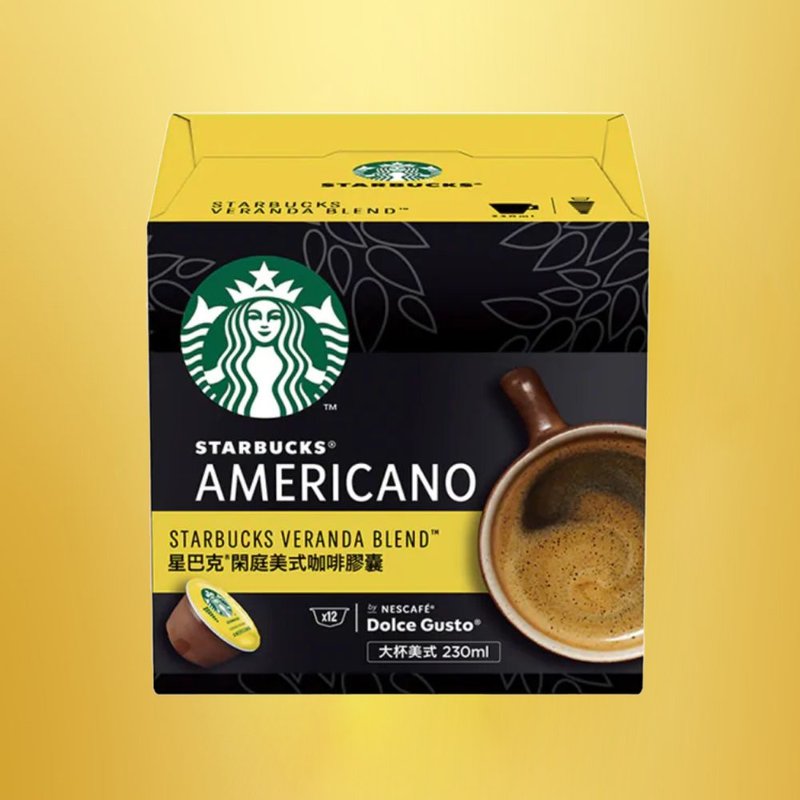 【Dolce Gusto】 星巴克閑庭美式咖啡膠囊 可可香氣 12顆3盒入 - 咖啡/咖啡豆 - 其他材質 