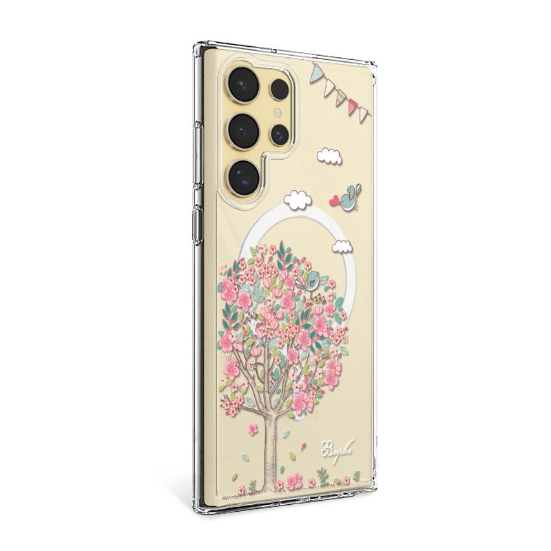 Samsung S25/S24/S23系列 輕薄軍規防摔磁吸手機殼-相愛 - 手機殼/手機套 - 其他材質 多色