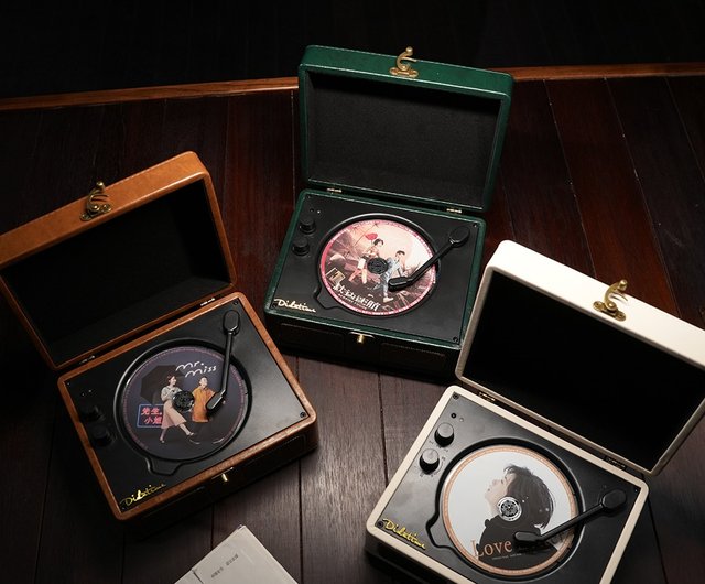 多機能CDプレーヤー CDプレーヤー レトロBluetoothスピーカー