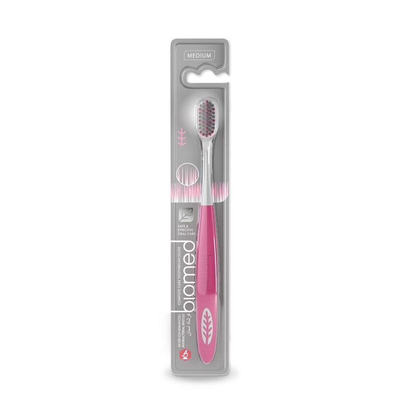 【Biomed】Quick-Acting Silver Cleansing Toothbrush (Soft Bristle) - Toothbrushes & Oral Care - Other Materials 