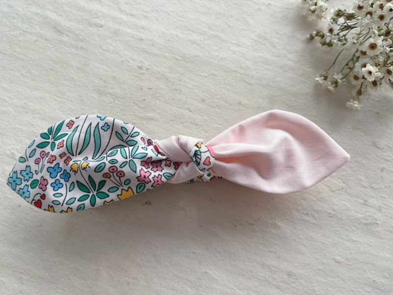 Little Flower God is coming. Handmade cotton strappy bow-knot baby headband - Baby Hats & Headbands - Cotton & Hemp Multicolor