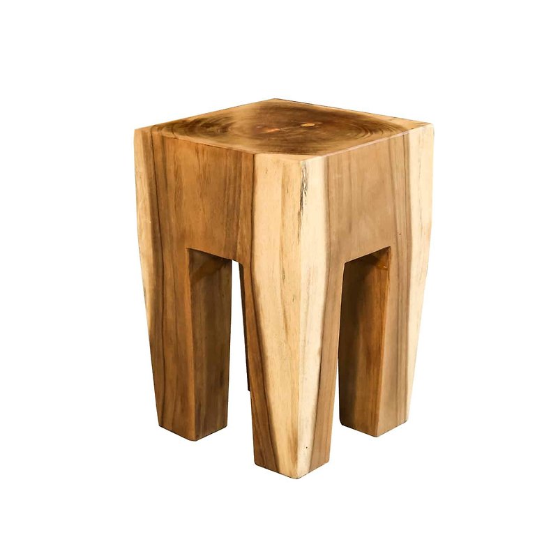 レインウッド無垢材デンタルチェア/サイドテーブル スツール トゥース - その他の家具 - 木製 