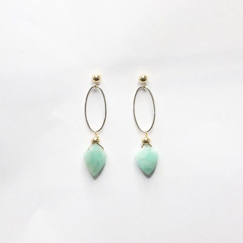 Back to the sea Back to the sea / Two-tone earrings - Earrings & Clip-ons - Other Metals Multicolor