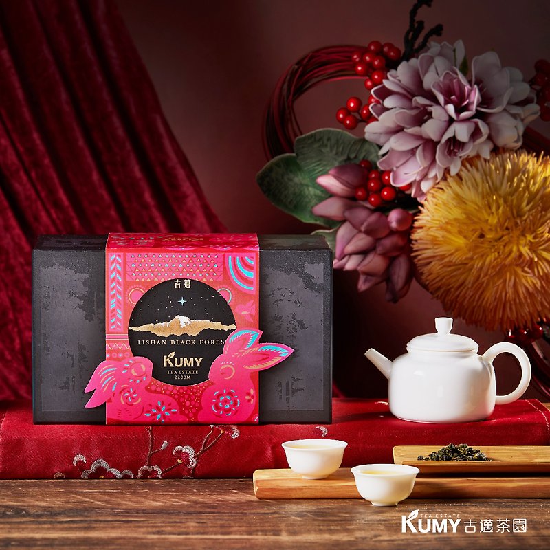 【春節禮盒】福兔森耀禮盒 - 茶葉/茶包 - 新鮮食材 黑色