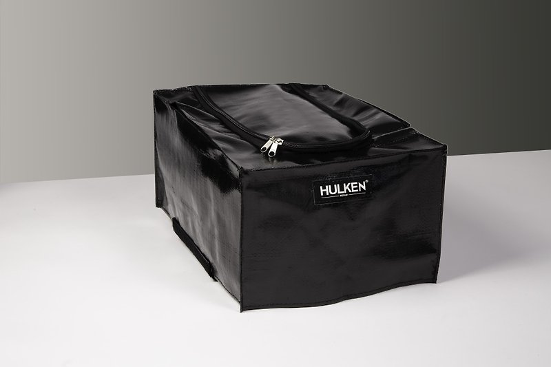 瑞士/ HULKEN / 浩肯包上蓋 大型購物車 環保購物袋 折疊推車 - 其他 - 塑膠 黑色