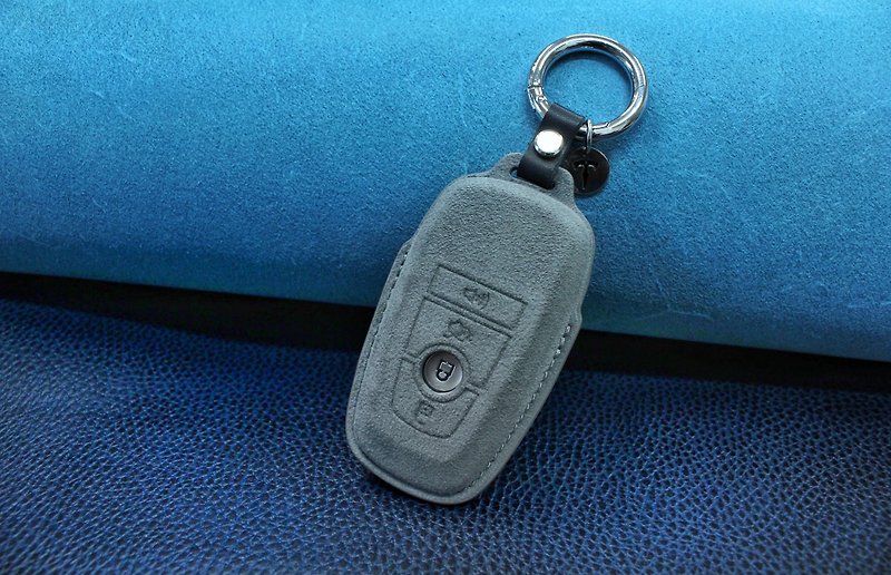 【現貨版】福特FORD MK4 ST STLine Focus Kuga 汽車鑰匙皮套 - 鑰匙圈/鑰匙包 - 真皮 