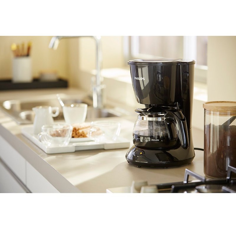 Philips American drip coffee machine HD7432/20 - เครื่องใช้ไฟฟ้าในครัว - วัสดุอื่นๆ สีดำ