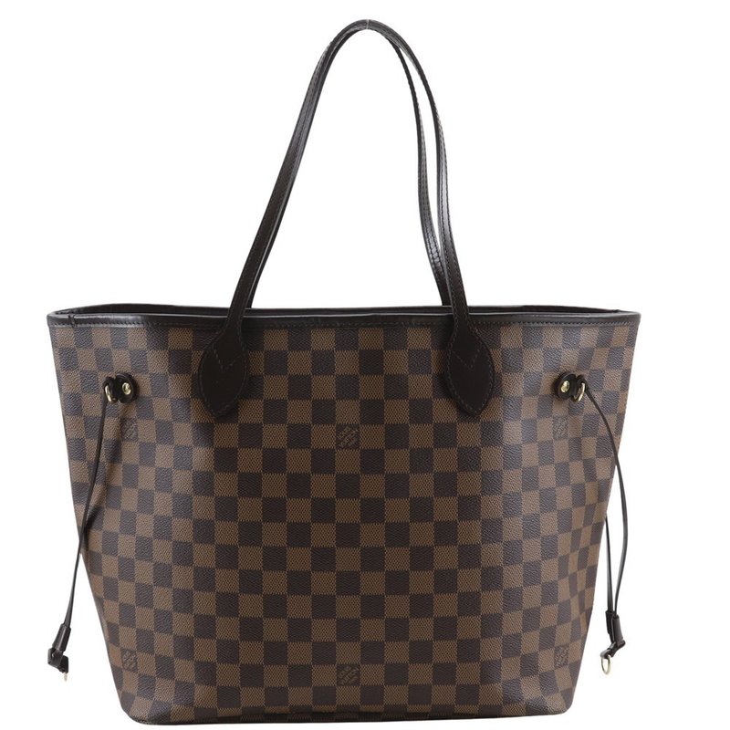 【日本直送】ルイ・ヴィトン LOUIS VUITTON ネヴァーフルMM トートバッグ N51105 ダミエキャンバス 茶 GI2102 レディース【中古】 - 手提包/手提袋 - 人造皮革 咖啡色