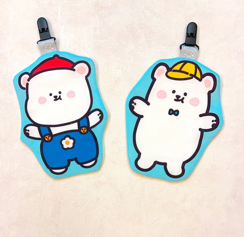 可愛造型手帕巾-熊 - 其他 - 棉．麻 多色