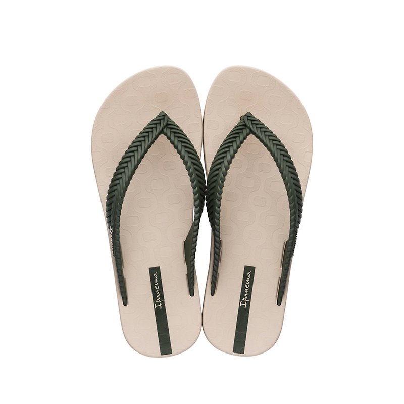 [IPANEMA] Barcelona series women's sandals BOSSA FEM khaki green IP2626720822 - รองเท้ารัดส้น - ยาง สีกากี