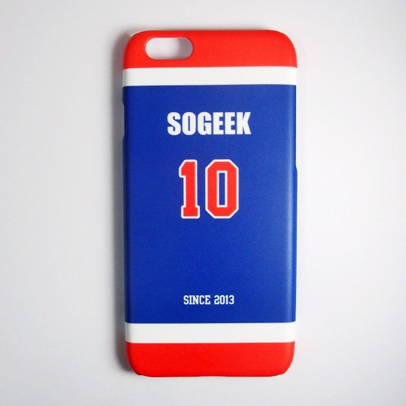 SO GEEK mobile phone case design brand THE JERSEY GEEK jersey back number customized 062
