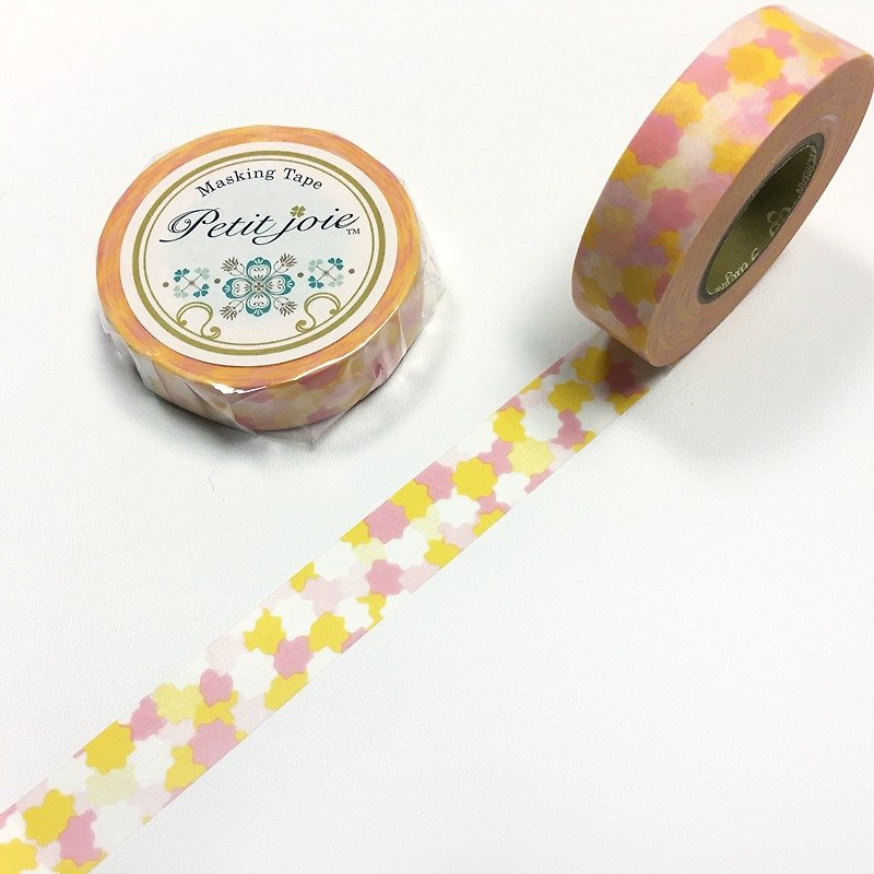 NICHIBAN Petit Joie Masking Tape【Konpeito (PJMT-15S041)】 - Washi Tape - Paper Multicolor