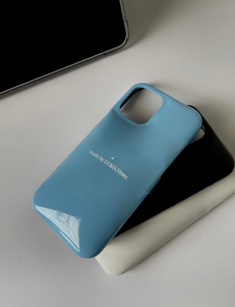 iPhone CASE | luko設計| 經典極簡LOGO肥澎泡泡殼 - 手機殼/手機套 - 其他材質 