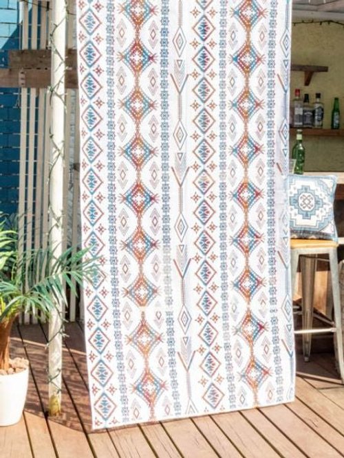 Ametsuchi NAVAJO Sheer NOREN Curtain 200cm