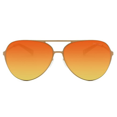 HEX Eyewear 墨鏡 | 太陽眼鏡 | 經典橘色飛行員 | 台灣製 | 金屬鏡框眼鏡