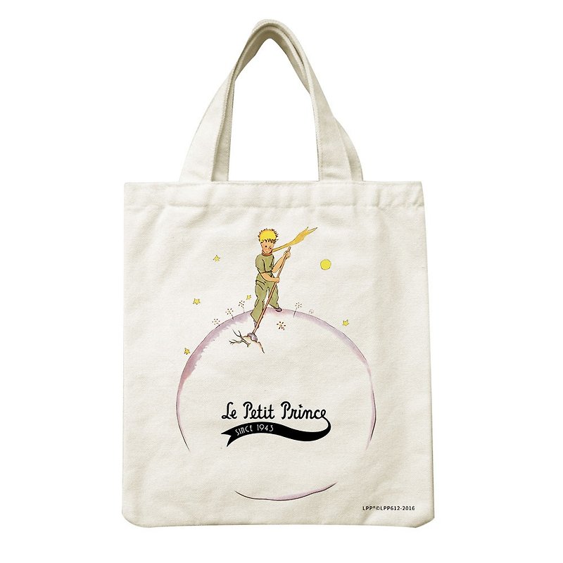 小王子經典版授權-野餐包：【猢猻麵包樹】,CA2AA08 - 手提包/手提袋 - 棉．麻 綠色