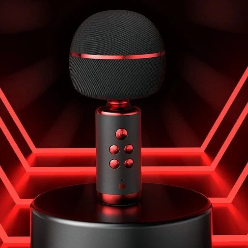 MONSTER M98 Portable Singing K Microphone Mobile Phone Bluetooth Speaker - Speakers - Other Materials 