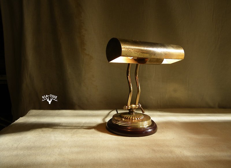 【老時光 OLD-TIME】早期台灣製銅桌燈 - 燈具/燈飾 - 其他材質 多色
