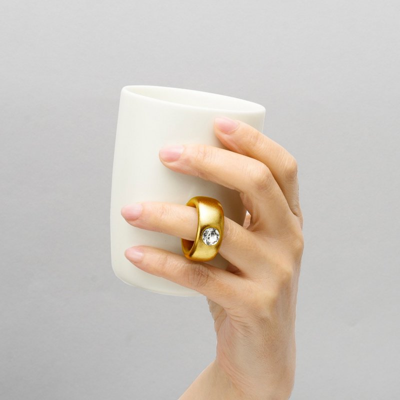 Ring Cup - Mugs - Porcelain 