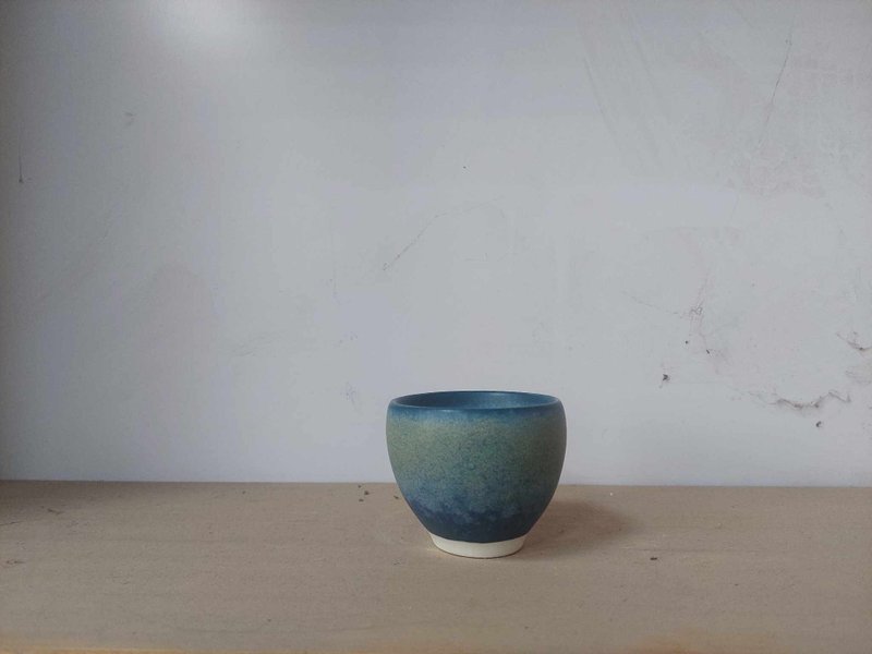 湛藍的晨光  小杯子 - 其他杯子 - 陶 