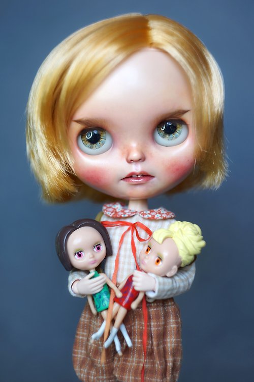 Doll Store Viktoria_OS Blythe doll custom, based on Blythe Fruit Punch/mold EBL 2003