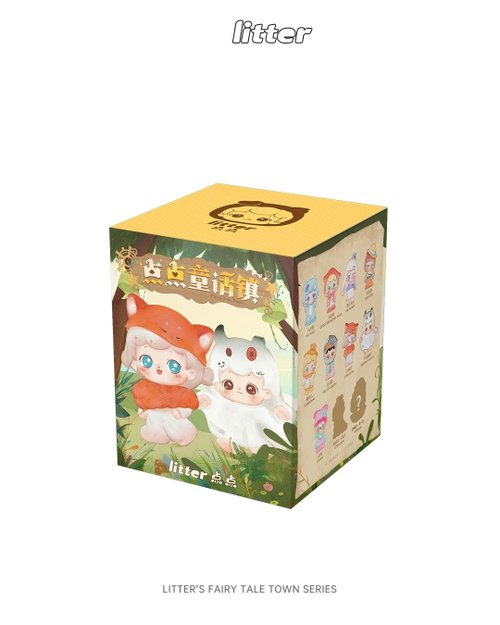 Litter's fairy tale town 10種入り ブラインドボックス BOPU Litter's Fairy Tale Town Series Blind Box Confirmed
