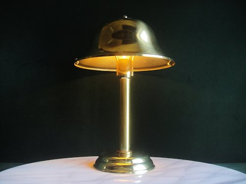 老時光OLD-TIME Vintage & Classic & Deco 【老時光 OLD-TIME】早期二手台灣製蘑菇桌燈