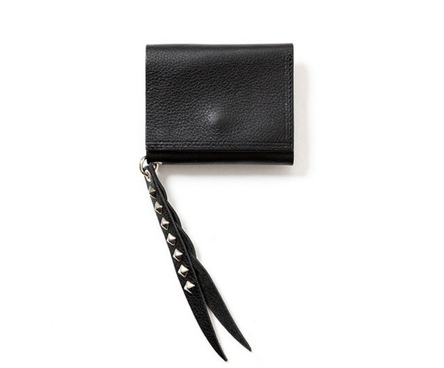 CALEE ウォレット CALEE - 【ラスト1点】PLANE LEATHER MULTI WALLET (BLACK