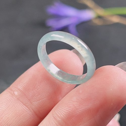 瓔珞珠寶盒 E.L.Jewelry Box 冰種翡翠戒指戒圈 | 國際9圍 | 天然翡翠A貨 | 送禮