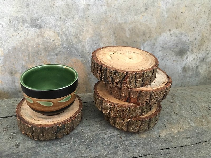 Gia Hsu customized orders - Coasters - Wood Brown