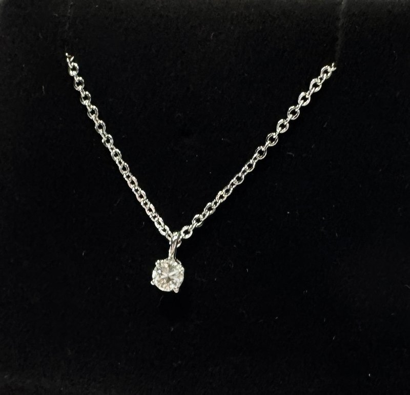 Peninsula系列 天然鑽石 經典款套鏈【仁愛精品店】 - 項鍊 - 鑽石 白色