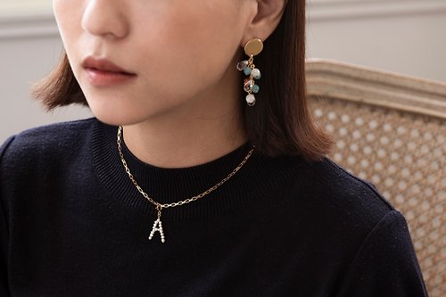 Cheng Jewelry 聖城 - 金色步道－18K鍍金方鏈項鍊-細