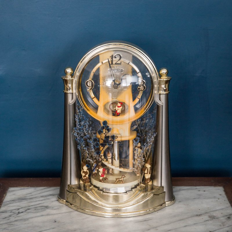 棲仙 SECLUSION OF SAGE / SEIKO 金色歲月時計 - 時鐘/鬧鐘 - 其他材質 金色