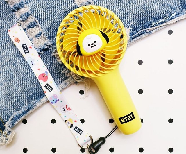 BT21 MINI HANDY FAN ポータブルハンドファン-CHIMMY - ショップ jyfriends 扇風機 - Pinkoi