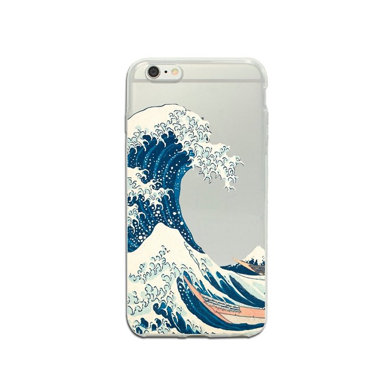 Clear iPhone case clear Samsung Galaxy case Kanagawa Wave 1822 - Phone Cases - Plastic 