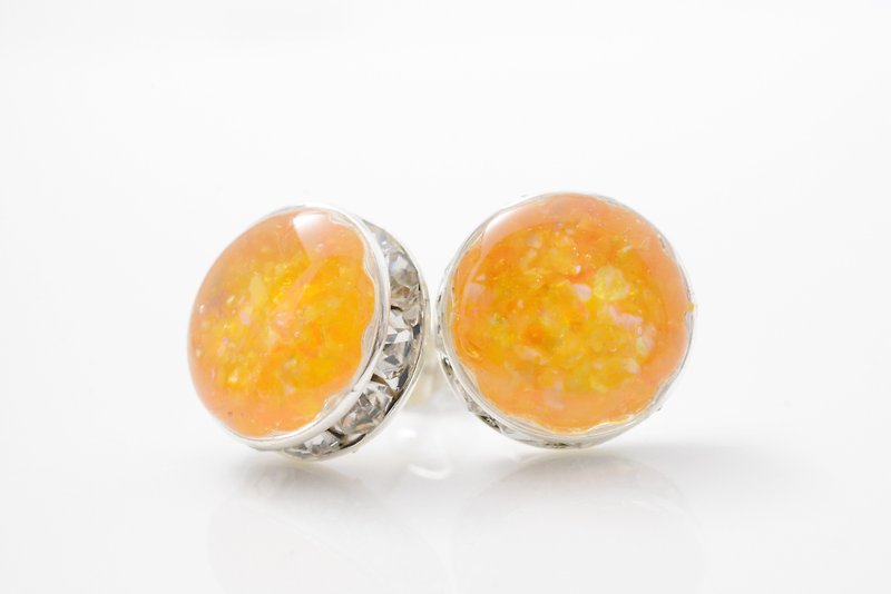ジューシーピアス - 耳環/耳夾 - 其他材質 橘色