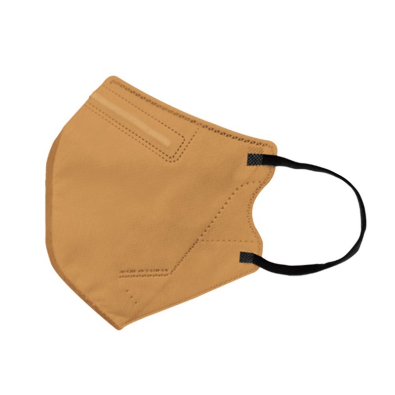 興安-成人3D立體醫用口罩-奶茶(1盒50入)MIT台灣製造 - 口罩/口罩收納套 - 其他材質 白色