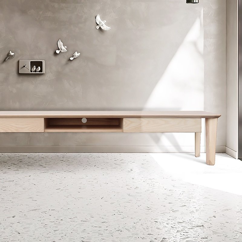 Mysa solid wood low cabinet - โต๊ะวางทีวี - ไม้ 