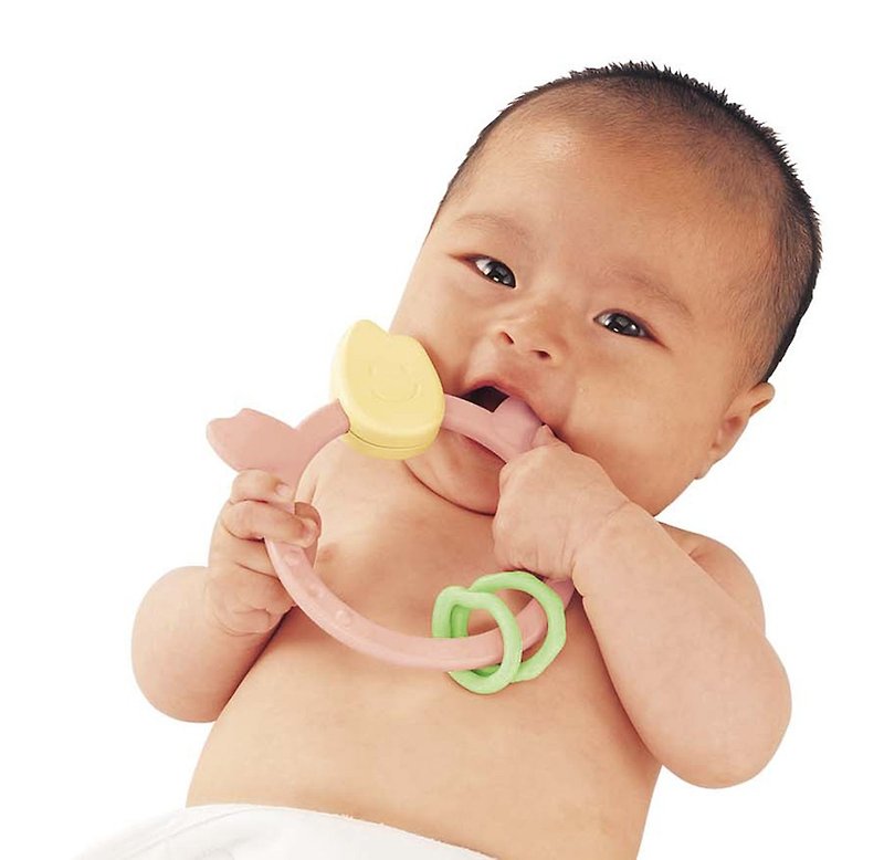 色米のリング型噛む・舐めるおもちゃ/歯固め/新生児用ギフトボックス/中月式- - 出産祝い用贈物 - その他の素材 多色